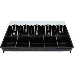 SAM4s 16" "Stainless Steel" Front Heavy Duty Black POS Cash Drawer with 5Bill/5Coin in Saudi Arabia