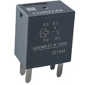 13502749 Micro Relay، 12V 4-Pin SPST (Micro ISO 280) - متوافق مع دوائر شفروليه / جي إم سي / بويك / كاديلاك - الطاقة / الراب / مخرج الطاقة - المرجع المتقاطع 13502752 (العائلة: 13502750/13502751/13502753) in Kuwait