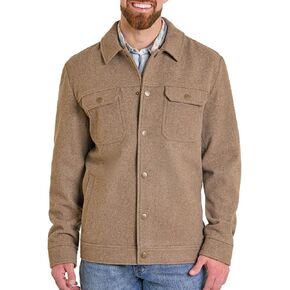 Panhandle Men's Oakland Taupe Wool Coat in Saudi Arabia