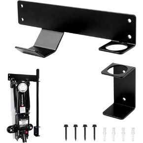 Jack Stand Wall Mount Rack Organizer, Heavy Duty Hydraulic Trolley Jack Storage Brackets, Garage Wall Mounted Tool Holder for Racing Car Trailer Truck Maintenance in Saudi Arabia