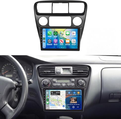 لراديو Honda Accord 6th 1998-2003 ، Stero-in DSP EQ Android 13 Car Stereo مع Carplay Android Auto ، 5.0 Bluetooth ، 9inch HD IPS Touch Screen in Saudi Arabia