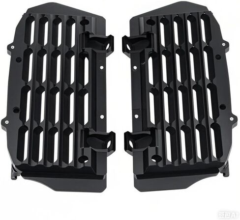 Motorcycle Radiator Guard Grille Cover Compatible with 125 500 XC XCF SX SXF XCW XCFW EXC EXC-F(Black) in Saudi Arabia