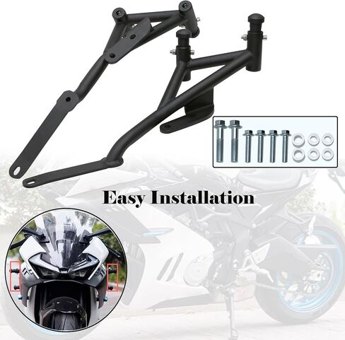 واقي المحرك لقضبان التصادم على الطرق السريعة لـ CFMOTO 675SR/675SR-R/675SS/675NK 2024/2025 واقي محرك الدراجة النارية وشريط الحماية من التصادم، طقم منزلق الإطار للحماية ضد الانزلاق والسقوط in Kuwait