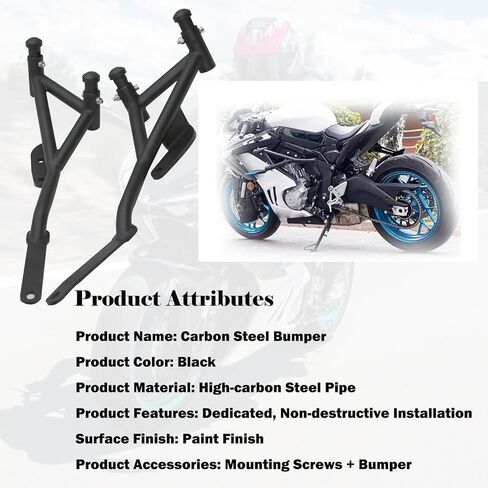 واقي المحرك لقضبان التصادم على الطرق السريعة لـ CFMOTO 675SR/675SR-R/675SS/675NK 2024/2025 واقي محرك الدراجة النارية وشريط الحماية من التصادم، طقم منزلق الإطار للحماية ضد الانزلاق والسقوط in Kuwait