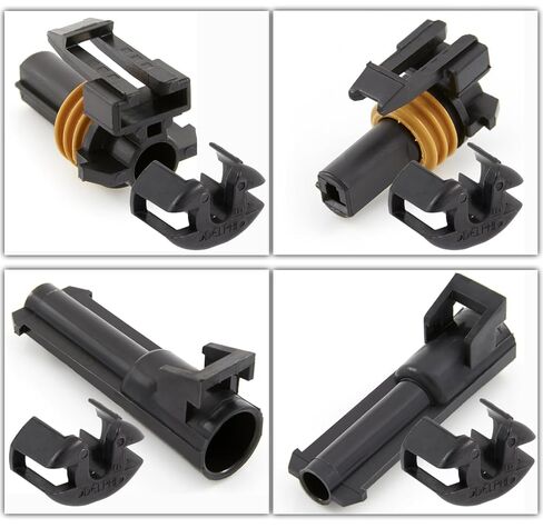 5-Pack (1-PIN) 30Amp Metri-Pack Waterproof Connector Terminals and Seals 12-10awg in Saudi Arabia