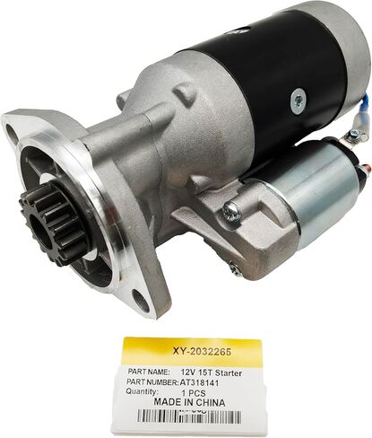 محرك بدء تشغيل 12 فولت 15T AT318141 يناسب محرك Yanmar 3TNV88F 4TNV86CT JD 30G 35D 35G 50D 50G للحفارة in Kuwait