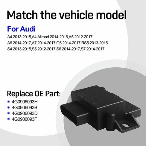 Car Fuel Control Module for Audi A4 A5 A6 A7 Q5 RS5 S4 S5 S6 S7| Replaces# 4G0906093B 4G0906093D 4G0906093F 4G0906093H in Saudi Arabia