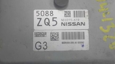 Engine ECM Control Module 1.8L Fits 13-15 Compatible with Nissan SENTRA NEC015-619 NEC015619 in Saudi Arabia
