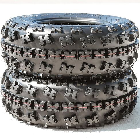 Set Of 2 (TWO) Forerunner Eos A/T ATV UTV All-Terrain Off-Road Tires-22x7.00-10 22x7-10 22x7x10 33F Load Range 6 Ply BSW Black Side Wall in Saudi Arabia