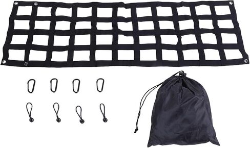 Pickup Truck Bed Tailgate Net, Heavy Duty 60x18in, Cargo Net for F-450, Truck Bed Extender in Saudi Arabia