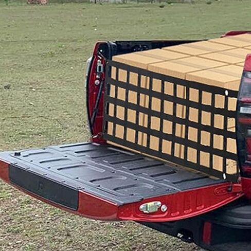 Pickup Truck Bed Tailgate Net, Heavy Duty 60x18in, Cargo Net for F-450, Truck Bed Extender in Saudi Arabia