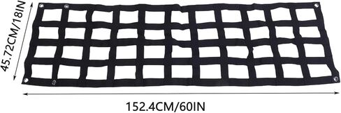 Pickup Truck Bed Tailgate Net, Heavy Duty 60x18in, Cargo Net for F-450, Truck Bed Extender in Saudi Arabia