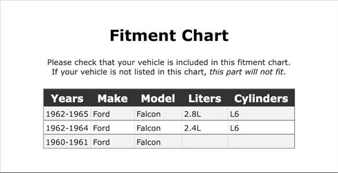 ذراع التوجيه الأمامي متوافق مع Ford Falcon 1960 1961 1962 1963 1964 1965 PC-815494 in Kuwait