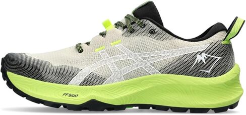ASICS Men's Gel-Trabuco 12 Running Shoe, 10, Feather Grey/Dark Mint in Saudi Arabia
