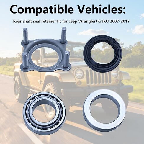 68008523AA محمل المحور الخلفي ومجموعة الختم يصلح لجيب رانجلر JK/JKU 2007-2017 رمح المحور ختم التجنيب يحل محل 68003270AA 83503077 68499023AA in Kuwait
