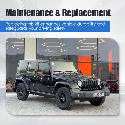 طقم محمل وختم المحور الخلفي متوافق مع Jeep Wrangler JK JKU 2007-2017 3.6L 3.8L V6، مثبت ختم عمود المحور يحل محل 68003270AA 83503077 68499023AA 68008523AA in Saudi Arabia