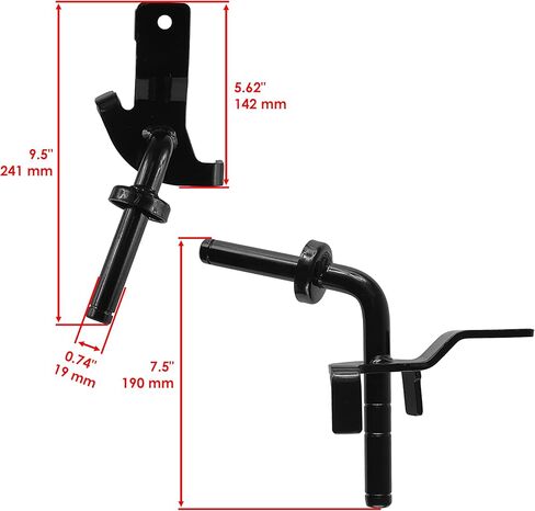 Caltric Steering Left Right Spindle Compatible with Husqvarna Gth27V48 Gth3052 Gth52X Lgt2554 in Saudi Arabia