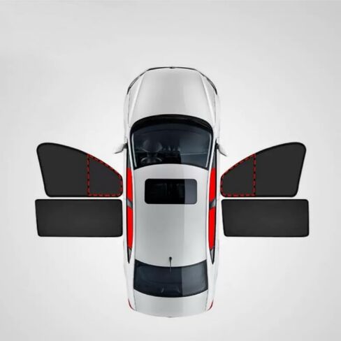 مظلة شمسية لنافذة السيارة لسيارة Honda Pilot 2023-2025 ستائر خصوصية مدمجة 100% كتلة ضوء للرضاعة الطبيعية وتغيير الملابس وما إلى ذلك، نوافذ أمامية in Kuwait