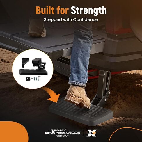 maXpeedingrods Rear Bed Step Retractable Bumper Truck Tailgate Step for Dodge Ram 1500 2009-2010 2500/3500 2010, for Ram 1500 Classic 2019–2022 1500/2500/3500 2011–2018, Replace 75306-01A 7530601A in Saudi Arabia