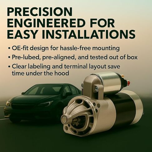 QUALITY-BUILT Premium New Starter 19202N - OE Compatible with Select 2012-2023 Chrysler/Dodge/Jeep/Ram (1500,1500 Classic,300,Challenger,Charger,Wrangler,Wrangler JK) in Kuwait