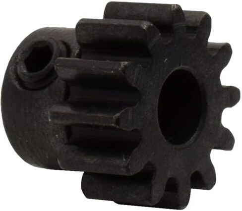 Hot Racing NSG12M1 12t Steel Mod 1 Pinion Gear 5mm in Kuwait