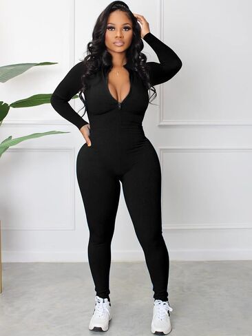 Chicyes المرأة Bodycon مثير حللا تجريب سلس قطعة واحدة مضلع زيبر السروال القصير حجم كبير وتتسابق in Kuwait