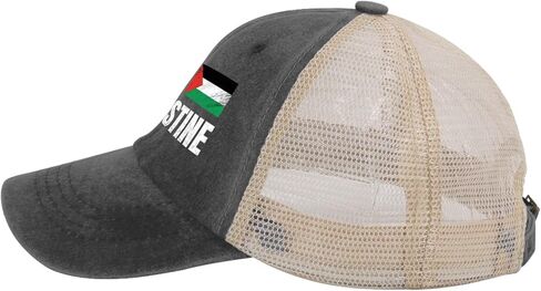 قبعات رجالية مجانية لوقف الإبادة الجماعية في فلسطين، قبعات عصرية للرجال، قبعة سوداء بالكامل مع تصميم هدايا فريدة لرجال السيارات in Kuwait