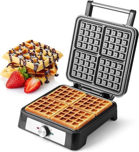 UVFAST Panini Press Grill Sandwich Maker, Electric Panini Sandwich Maker Grill,Open 180 Degrees for Grill Indoor,Perfect for Grilling Steaks,Burger,Sandwich,Non-stick Pan,Black in Saudi Arabia