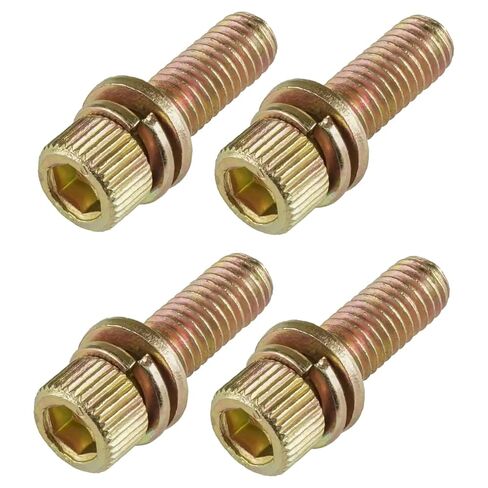استبدال الجزء 4 مسامير مشعب العادم ترصيع المسمار ل بولاريس RZR 800 4 800 S 800 EFI 2009-14 in Kuwait