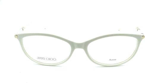 Jimmy Choo Eyeglasses Frames JC 154 SAL 53-16-135 White Made in Italy in Saudi Arabia