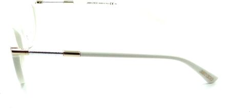 Jimmy Choo Eyeglasses Frames JC 154 SAL 53-16-135 White Made in Italy in Saudi Arabia