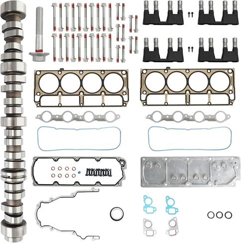 5.3 NON AFM DOD Camshaft & Head Gasket Set Bolts Fit For Chevrolet GMC Buick Isuzu Rainier 9-7X Ascender Truck & SUV Cam Lifters Bolts 2007-2013 5.3L 12576400 HS26191PT in Saudi Arabia