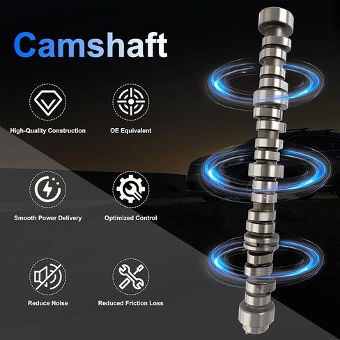 5.3 NON AFM DOD Camshaft & Head Gasket Set Bolts Fit For Chevrolet GMC Buick Isuzu Rainier 9-7X Ascender Truck & SUV Cam Lifters Bolts 2007-2013 5.3L 12576400 HS26191PT in Saudi Arabia