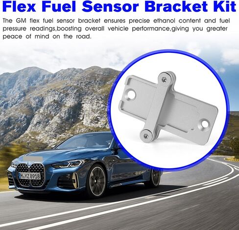 حامل/حامل مستشعر الوقود المرن لمستشعر الوقود GM Billet Flex 13577429 57824279 6061 متوافق مع مجموعة مستشعرات الوقود المرنة GM Continental AC - مع برغي التثبيت in Kuwait