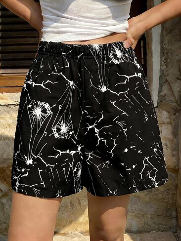 1 Piece Clothing Girls Athletic Shorts, Sports Shorts for Teen Girls, Casual Daily Wear Black in Saudi Arabia