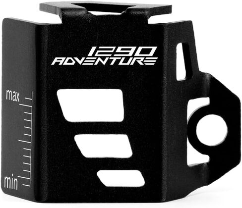 غطاء حماية لمضخة خزان سائل الفرامل الخلفية للدراجة النارية متوافق مع 1290 Super Adventure S/R/T 2016-2023 2024 | واقيات خزان الغاز 1290 Super ADV 1290ADV 1290S الملحقات (برتقالي) in Saudi Arabia