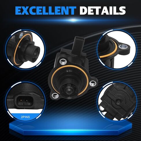 CJ5G-9U465-BA Turbocharger Bypass Valve for Ford Edge Escape Explorer Fusion Mustang Ranger for Lincoln Continental MKC MKX MKZ Nautilus Aviator Corsair 1.5L 2.0L 2.3L 2.7L 2015-2023 in Kuwait