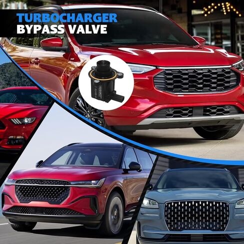 CJ5G-9U465-BA Turbocharger Bypass Valve for Ford Edge Escape Explorer Fusion Mustang Ranger for Lincoln Continental MKC MKX MKZ Nautilus Aviator Corsair 1.5L 2.0L 2.3L 2.7L 2015-2023 in Kuwait