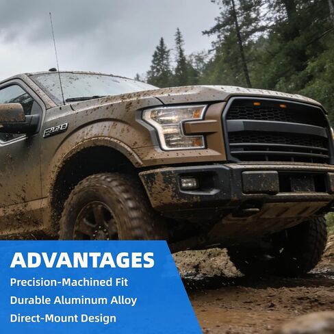 محول صمام النفخ التوربيني متوافق مع Ford F-150 EcoBoost 2.7L / 3.5L (2013-2018)، ترقية الشاحن التوربيني للأداء، ملحق استبدال صمام تخفيف ضغط المبرد الداخلي in Kuwait