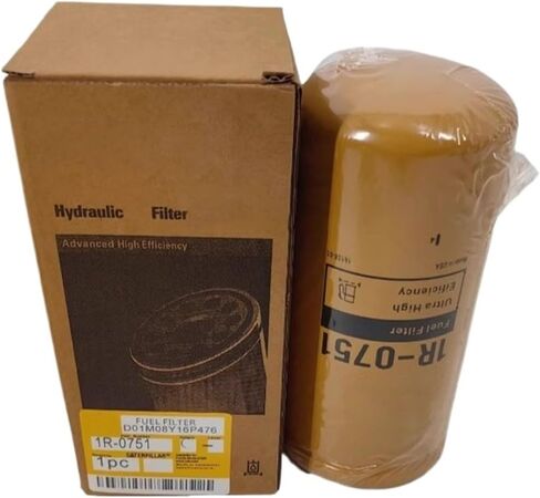 1 قطعة لـ Cat 320d/312d/320c/315d/323d عنصر مرشح الديزل 1R-0751 الملحقات in Kuwait