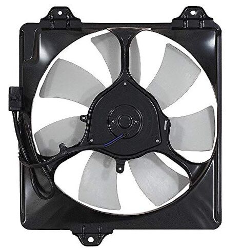 Sunbelt A/C Condenser Fan Assembly Compatible with Toyota RAV4 2001-2005 2.4L, 2.0L TO3115127 in Saudi Arabia
