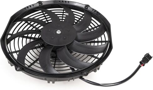 مروحة مكثف متوافقة مع مجموعة موصل Thermo King Tripac Evolution Female Mate APU 12 فولت 12 بوصة 1451 CFM استبدال 781560 78-1560 in Kuwait