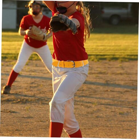 Adjustable Elastic Baseball Belt for Youth Stylish Softball Waist Accessory for Boys and Girls Sports Uniforms and Activities in Saudi Arabia