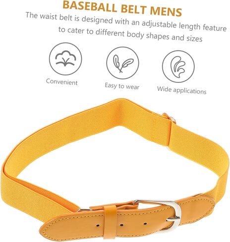 Adjustable Elastic Baseball Belt for Youth Stylish Softball Waist Accessory for Boys and Girls Sports Uniforms and Activities in Saudi Arabia