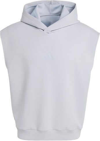 adidas mens Soft Lux Hooded Vest in Kuwait