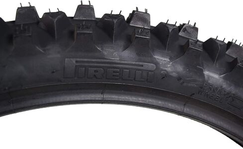 إطار Pirelli Scorpion MX32 للدراجة الترابية متوسطة النعومة أمامي/خلفي من نوع أنبوب موتوكروس مع سلسلة مفاتيح (70/100-19 أمامي) in Kuwait