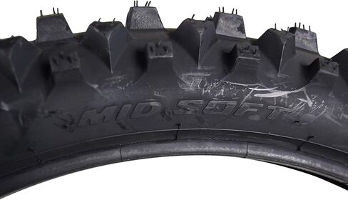 إطار Pirelli Scorpion MX32 للدراجة الترابية متوسطة النعومة أمامي/خلفي من نوع أنبوب موتوكروس مع سلسلة مفاتيح (70/100-19 أمامي) in Kuwait