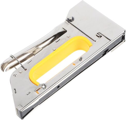 Homoyoyo Manual 1008f U-Shaped Staple Gun with Upholstery Staples, Versatile Heavy-Duty Arrow Stapler for Wood, Canvas, and Concrete Wall Crafts, Multipurpose Stapler for Home and Office in Saudi Arabia