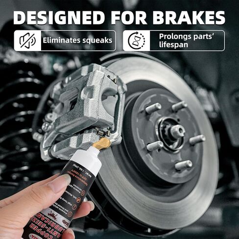 Realth Copper Anti Seize Thread Lubricant 30g – High Temp Anti-Seize Grease for Brake Systems, Spark Plugs, Battery Terminals & Metal Parts Automotive, Electrical & Industrial Use in Saudi Arabia
