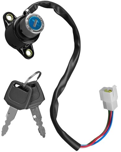 Ignition Switch Lock Cylinder 35100-MZ5-A01 Fit for Honda Magna 750 Deluxe VF750CD VF750C Shadow ACE 1100 1994-2003 with 2 Keys, Replace 35100-MZ5-1000 in Saudi Arabia